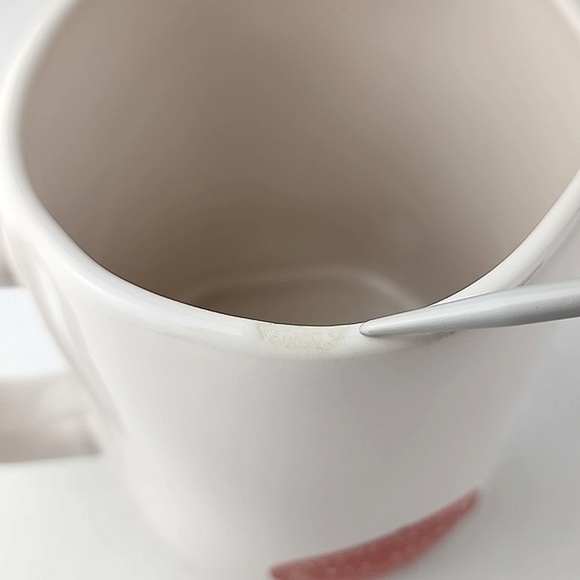 ⭐️2/ $50⭐️ Rae Dunn Artisan Collection White Coffee Tea Mug Large Letters  LOVE - Picture 8 of 11